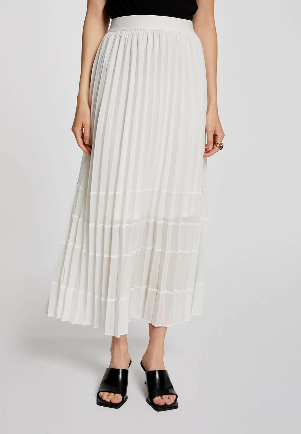 

Юбка плиссированная Gonna lunga Morgan, слоновая кость