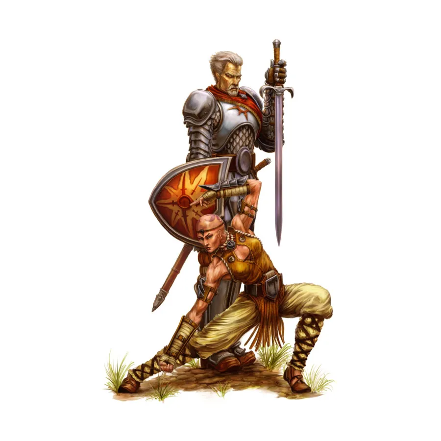 

Player's Guide to Monks and Paladins, Scarred Lands (d20), мягкая обложка