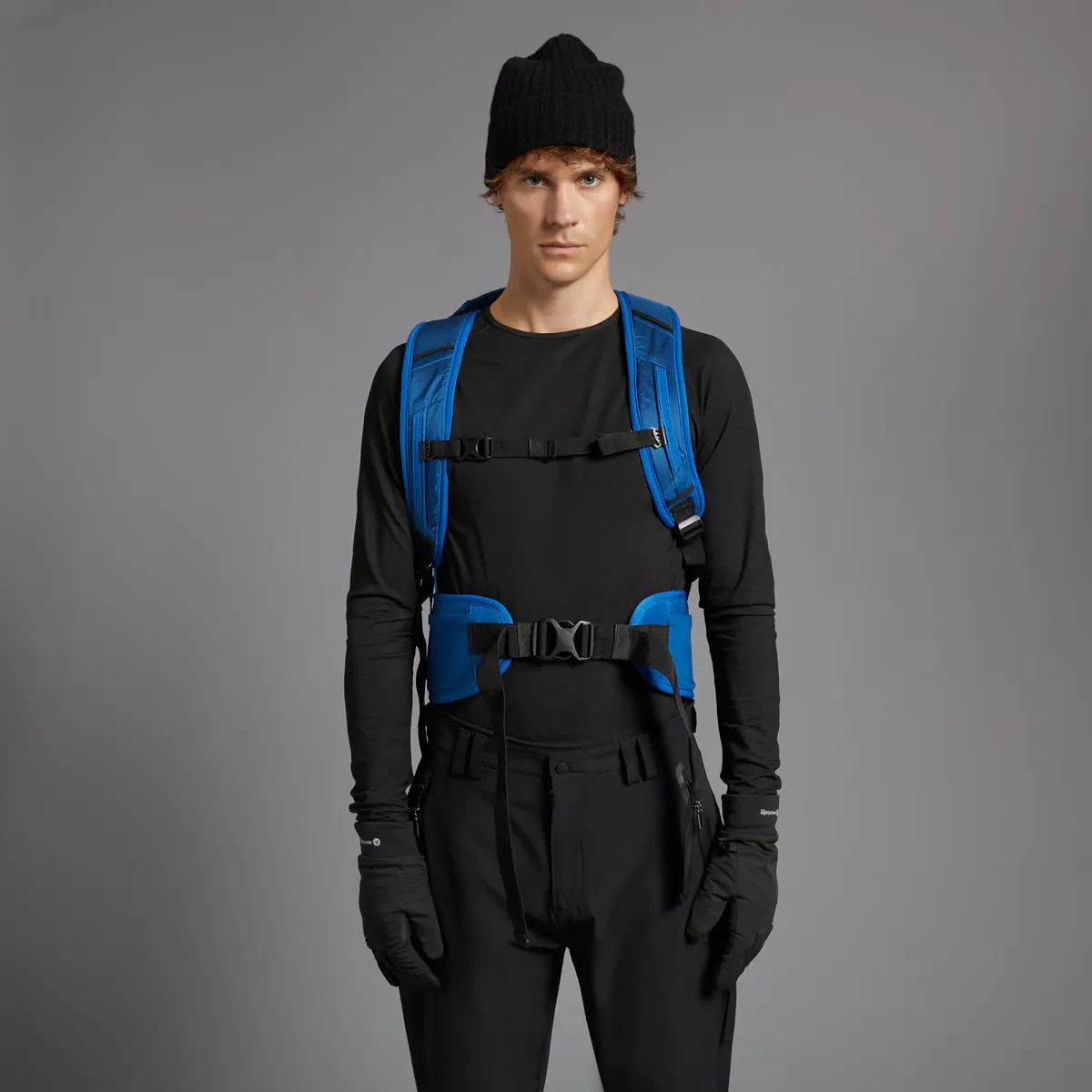 

Мужская термогорная рубашка Mountain Pro, чёрный