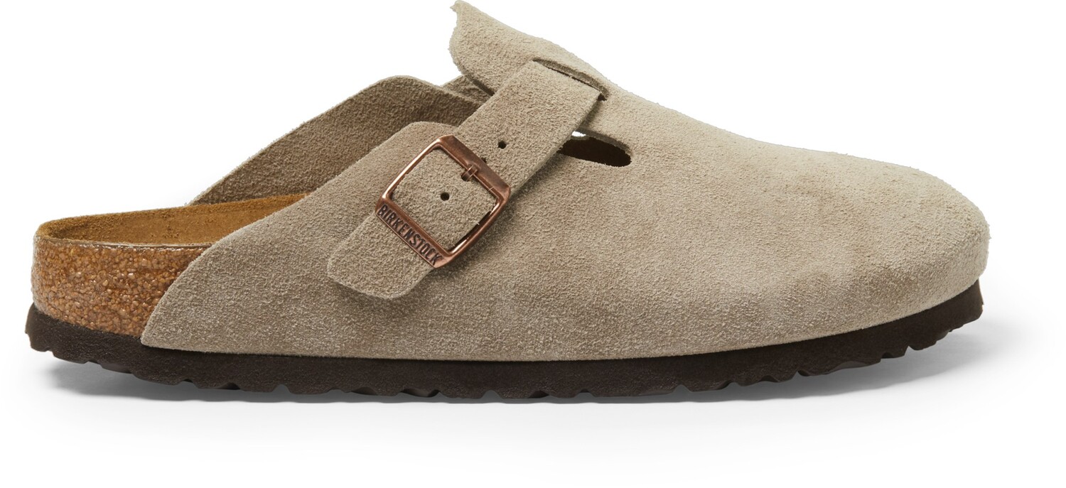 Сабо Boston с мягкой стелькой, женские Birkenstock, хаки