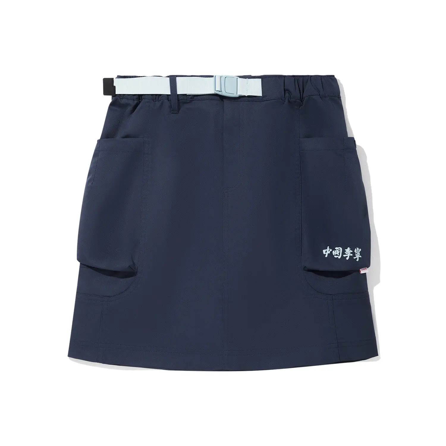 

Повседневная короткая юбка женская LiNing, синий