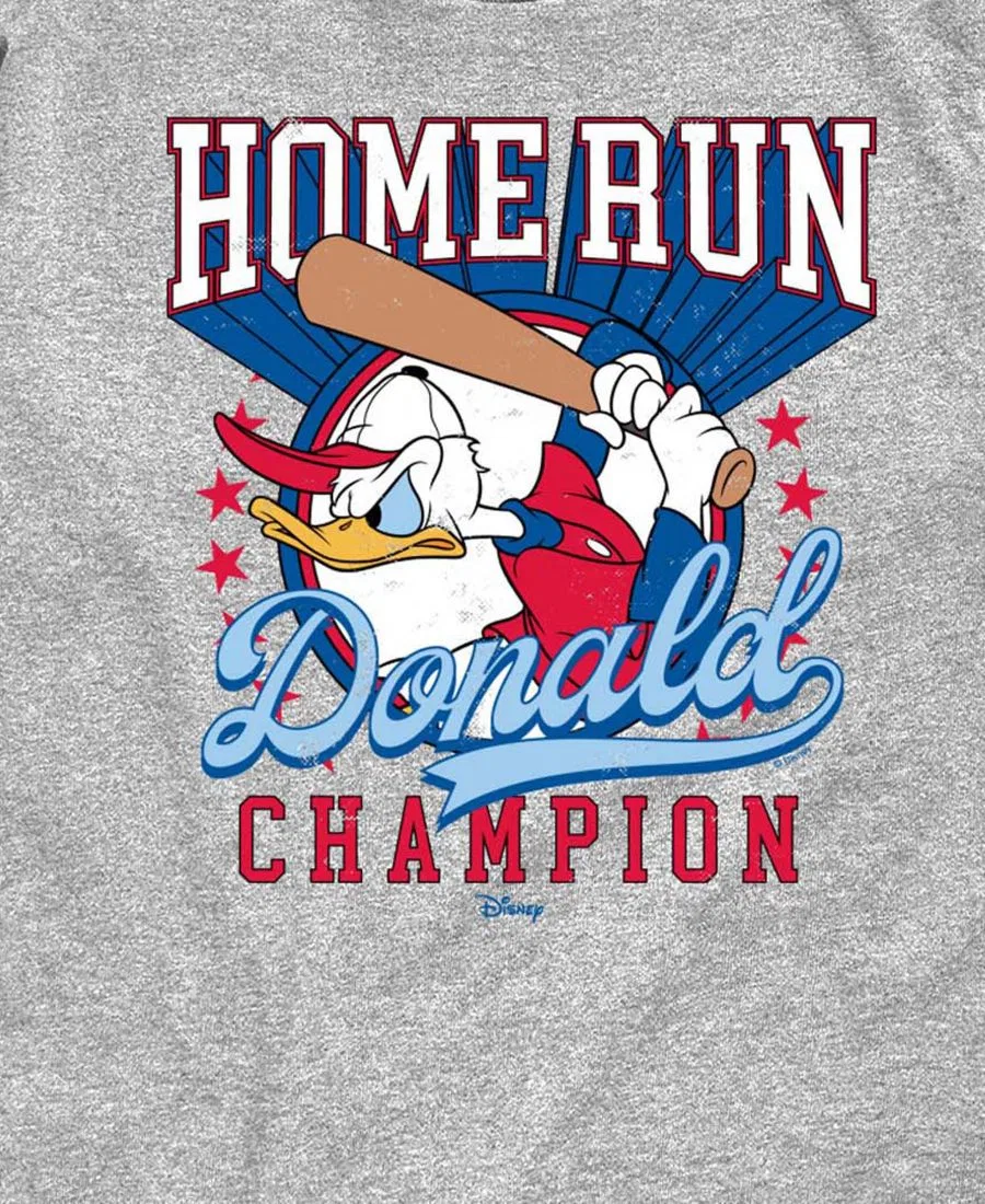 Детская футболка с коротким рукавом "8-20 Home Run Donald" с графическим принтом Disney — фото 3
