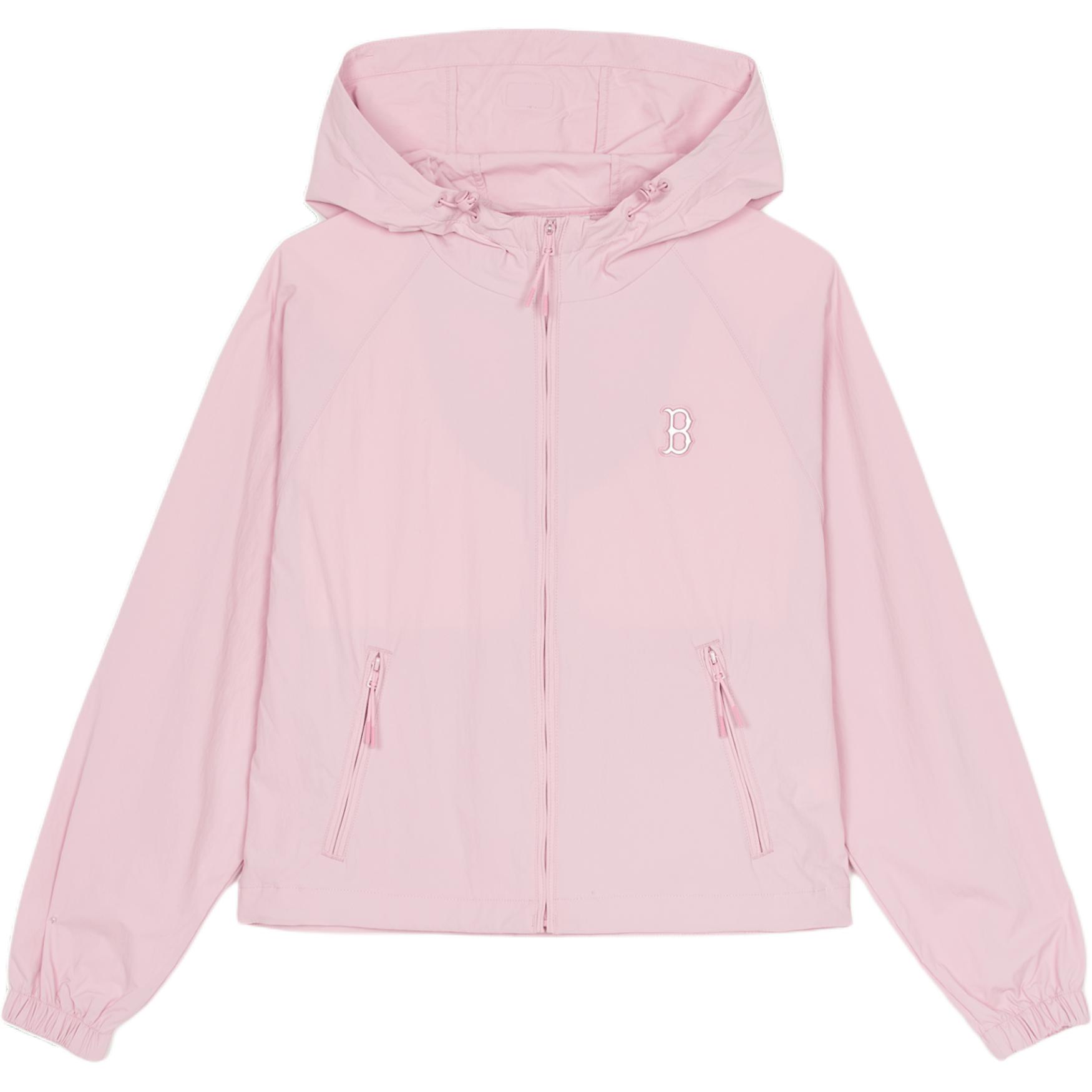 

MLB Розовое женское пальто тренч, Pink