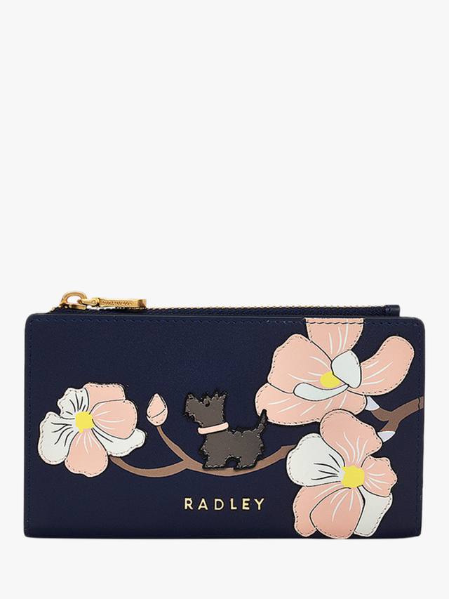 

Сумка Coin Street Medium Floral из кожи Radley, Evenfall