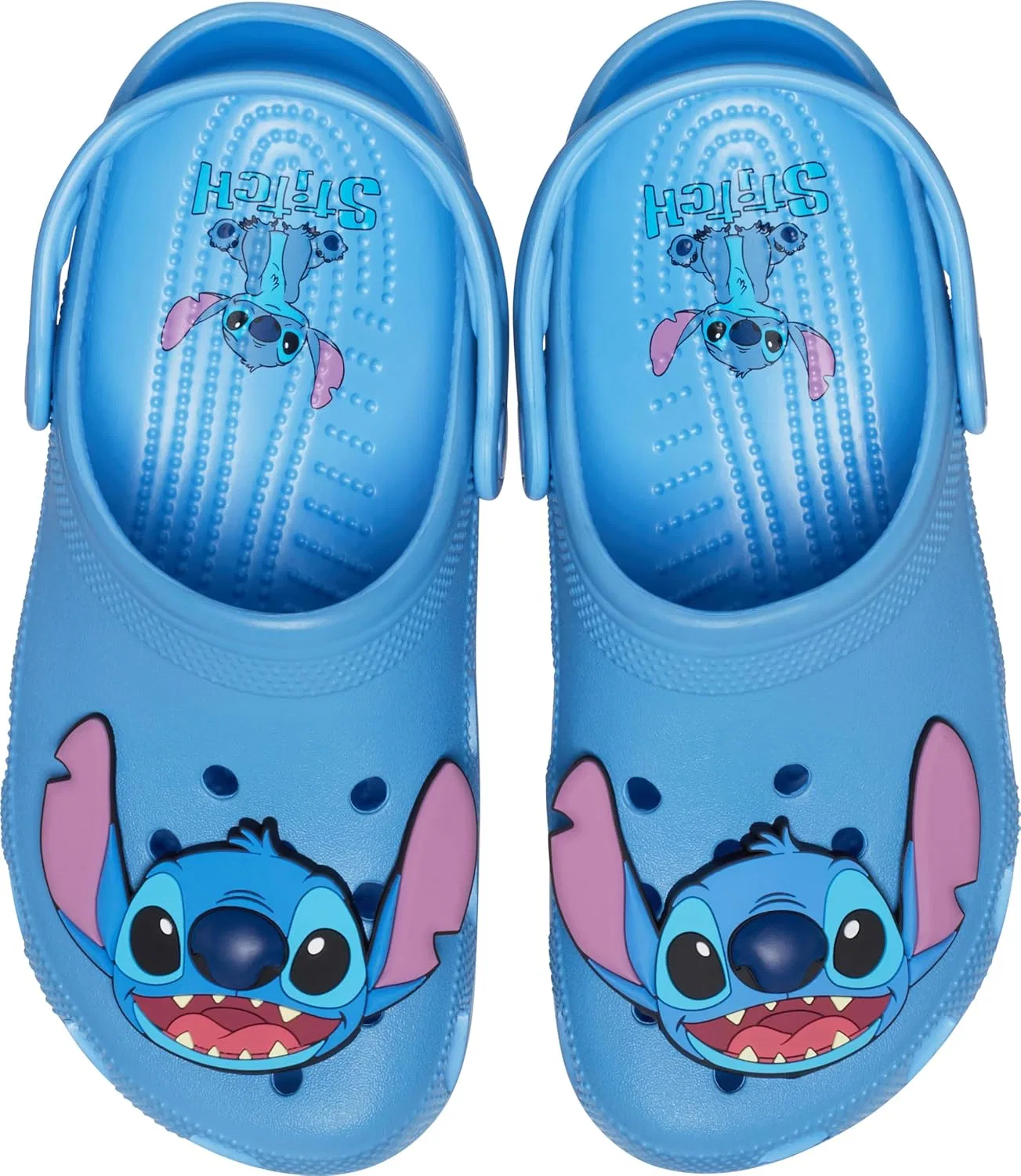 Кроксы Unisex Adult Disney Stitch Classic Clog Crocs, 2-Blue — фото 4