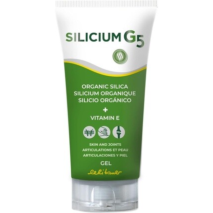 

Silicium G5 Gel Силикагель с витамином Е Коллагеновый усилитель Обезболивающий гель для суставов, мышц и костей, добавки для ухода за суставами Регенератор кожи 150 мл