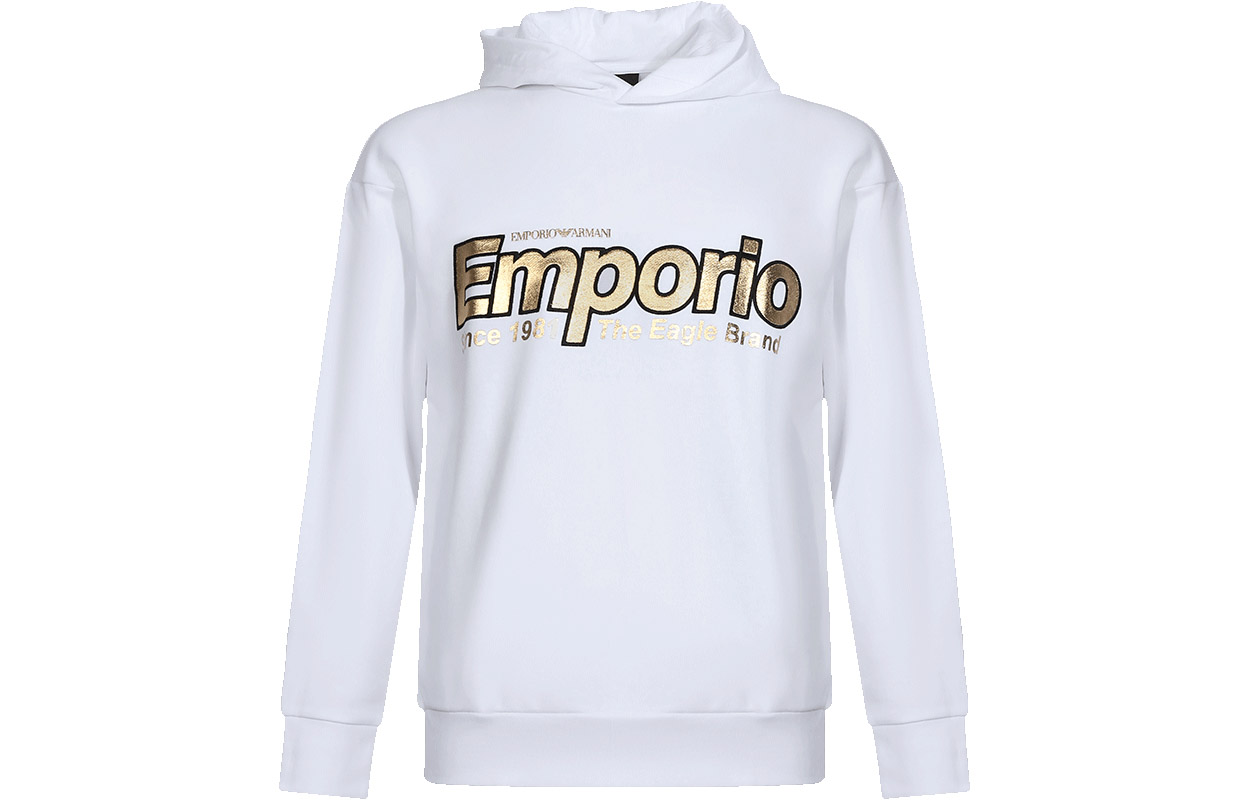 

EMPORIO ARMANI Свитшот мужской белые