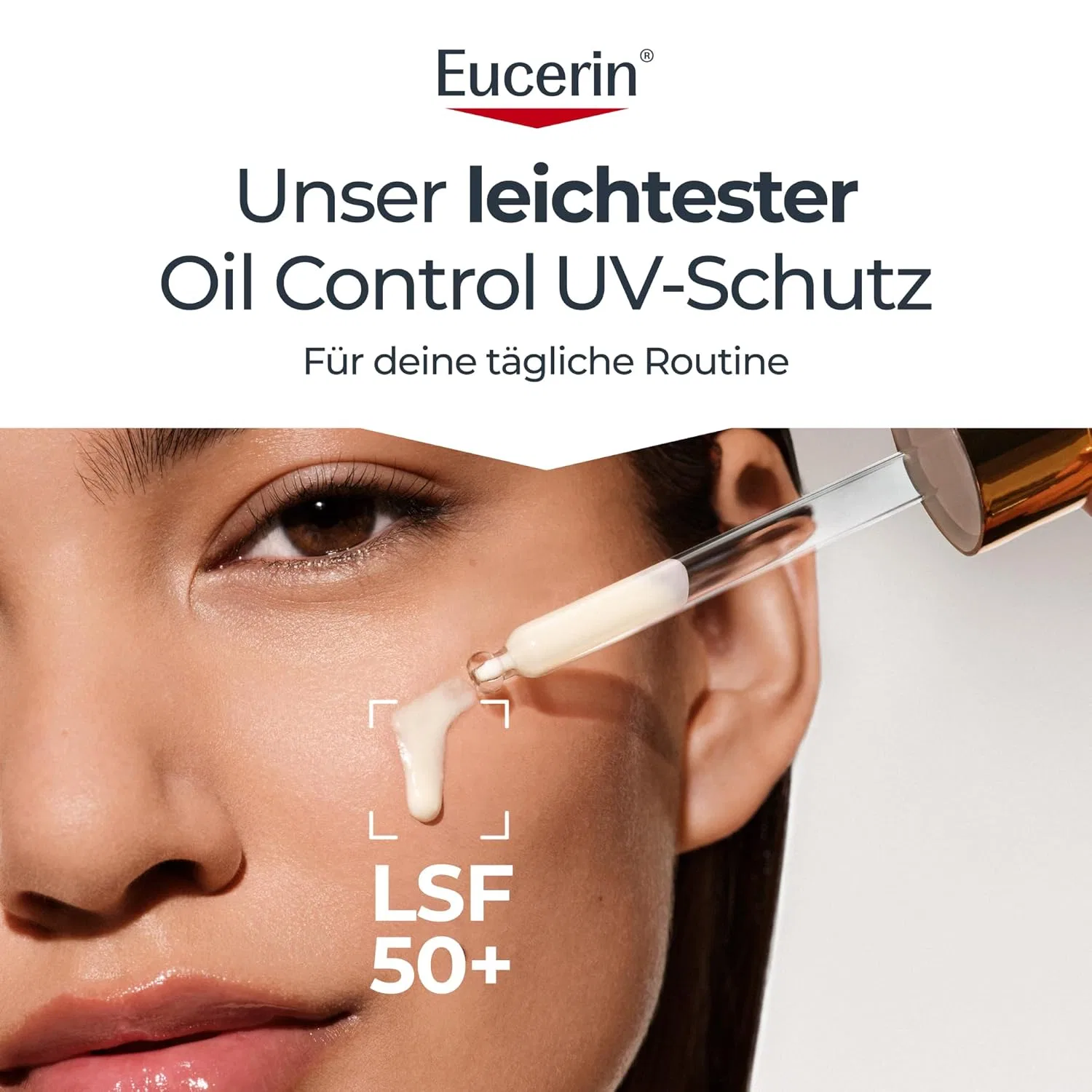 Солнцезащитная сыворотка для лица «Sun Face Oil Control UV Serum SPF50+» от Eucerin Eucerin — фото 2
