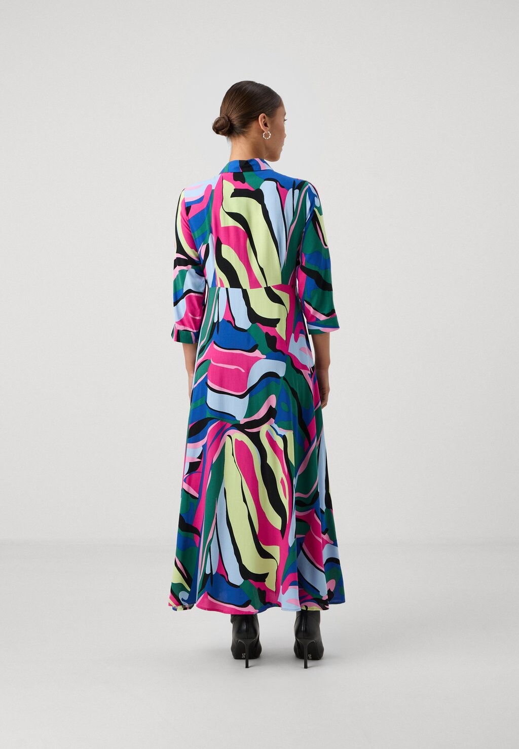 

Платье макси YASSAVANNA LONG SHIRT DRESS YAS, черный