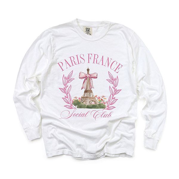 

Футболка Coquette Paris Social Club с длинным рукавом Simply Sage Market, White