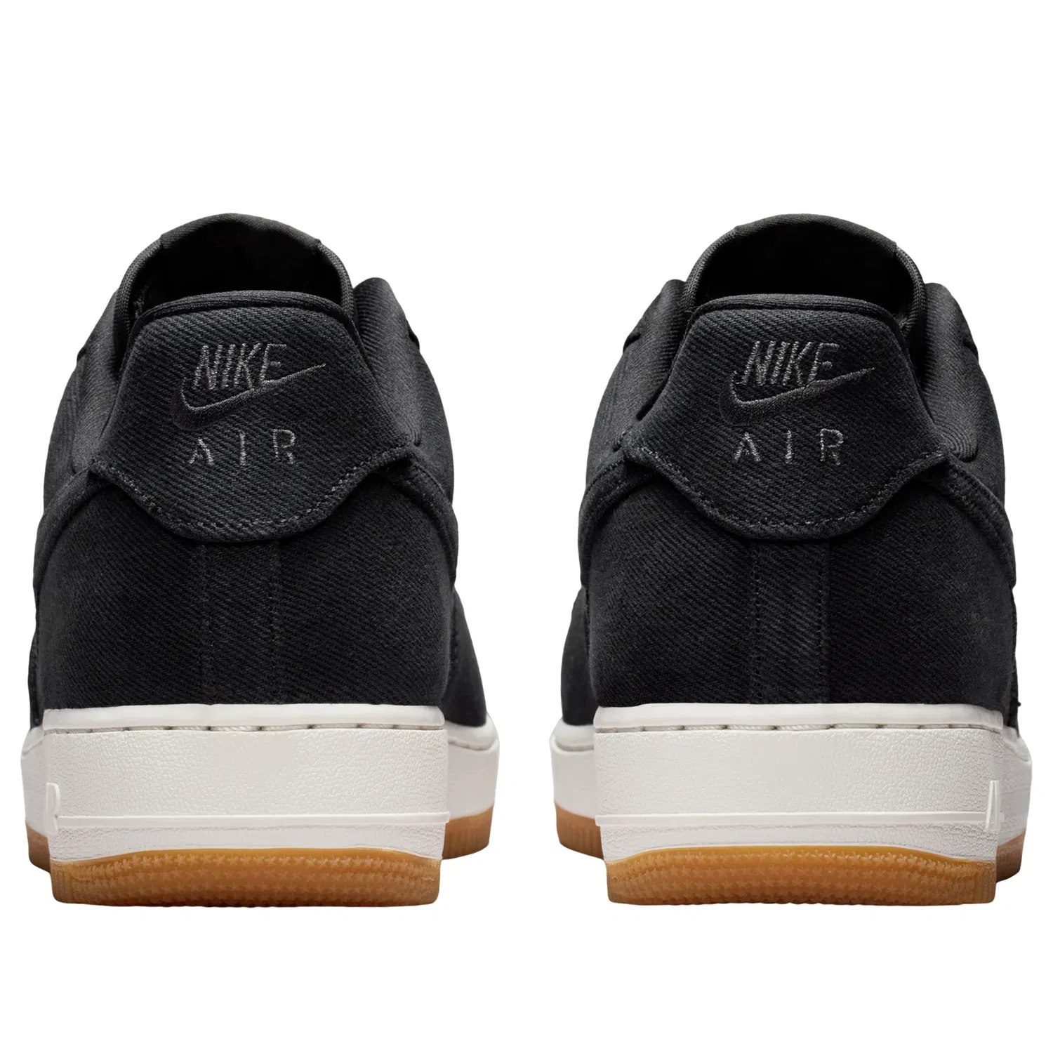 Кроссовки Nike Air Force 1 '07 LV8 'Black Denim' IR0951-002, черный — фото 4