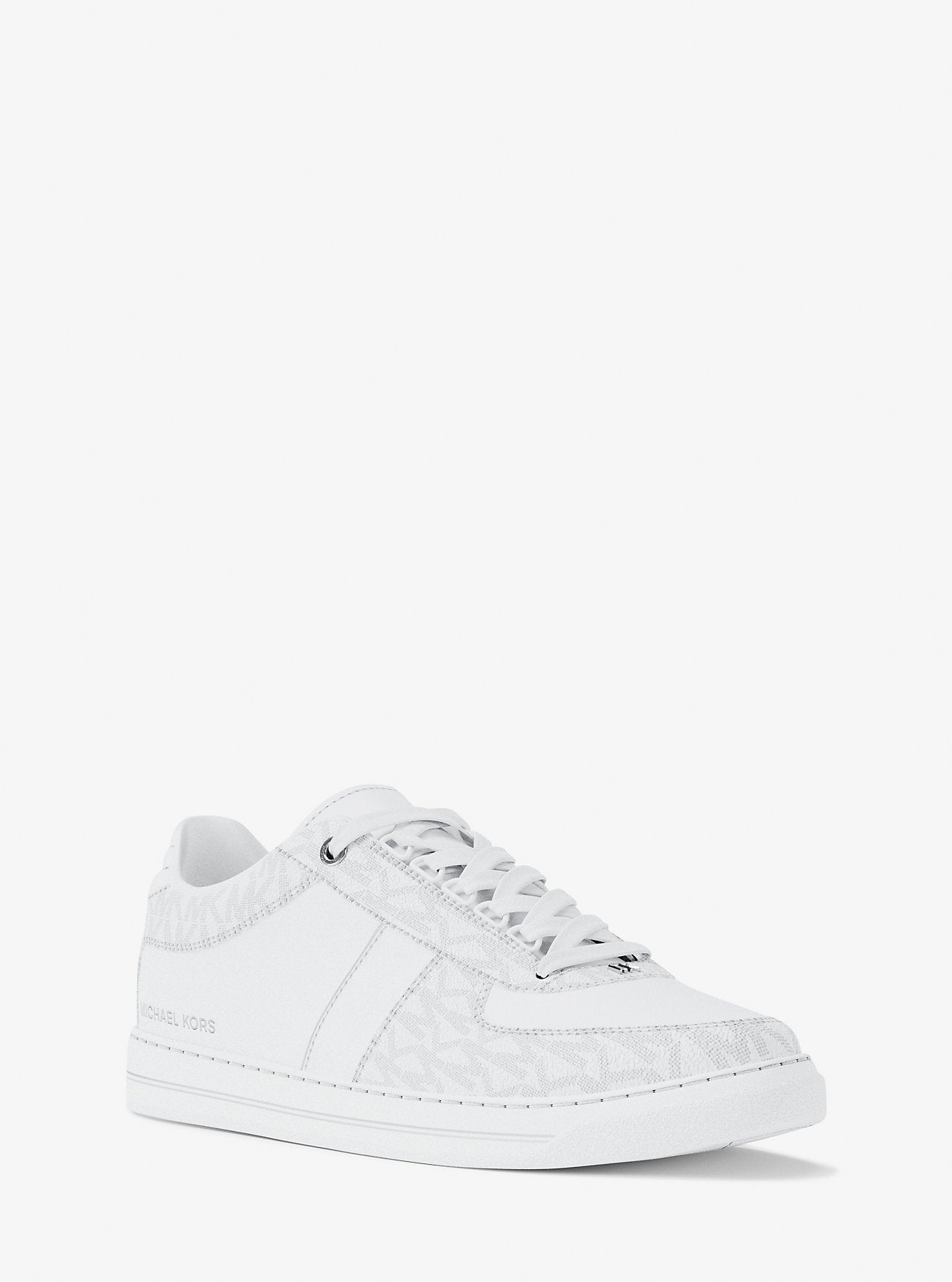 Кроссовки с логотипом Brady Signature и кожаными деталями Michael Kors, Bright Wht