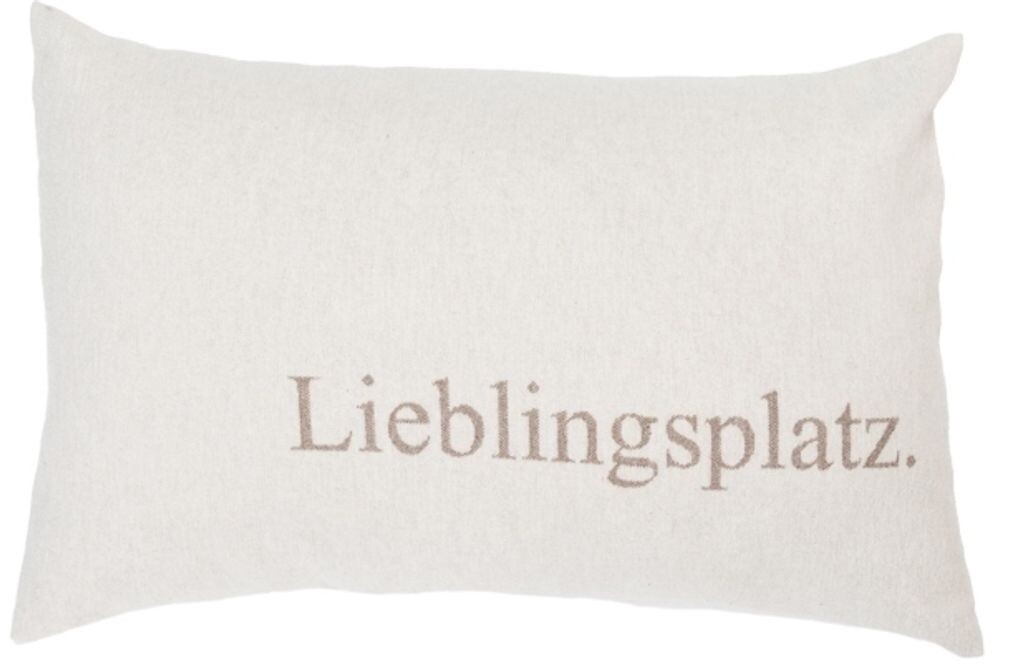 

Чехол на подушку David Fussenegger Silvretta 'Favorite Place' 40 x 60 см дымчатый