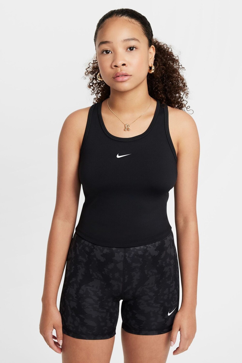 

Один жилет топ Dri Fit Nike, черный