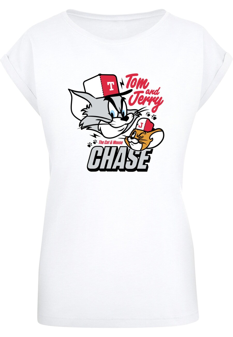 

Футболка ABSOLUTE CULT Shirt Tom and Jerry - Chase, белый