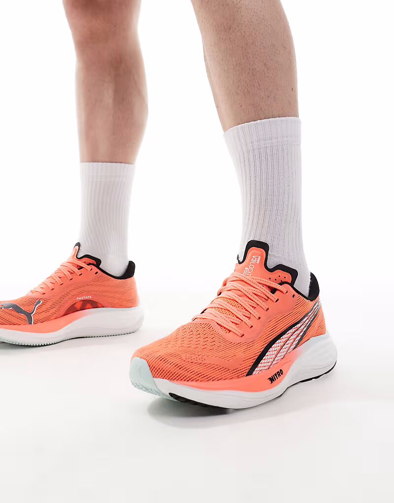 

Кроссовки Puma Velocity Nitro 3 красного цвета