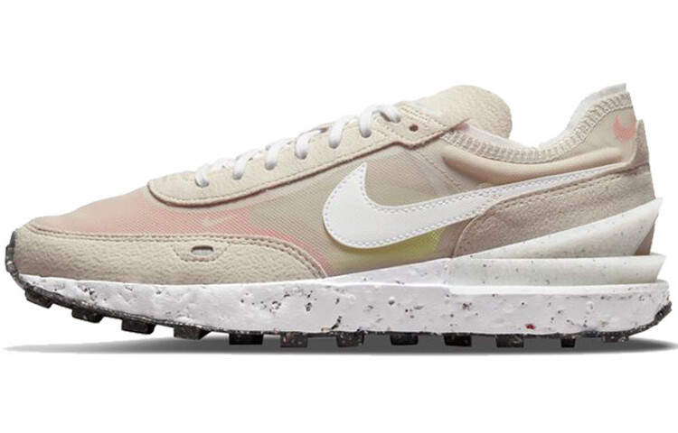 Кроссовки Nike Waffle One Crater Se Cream Ii Orange Black White Women's