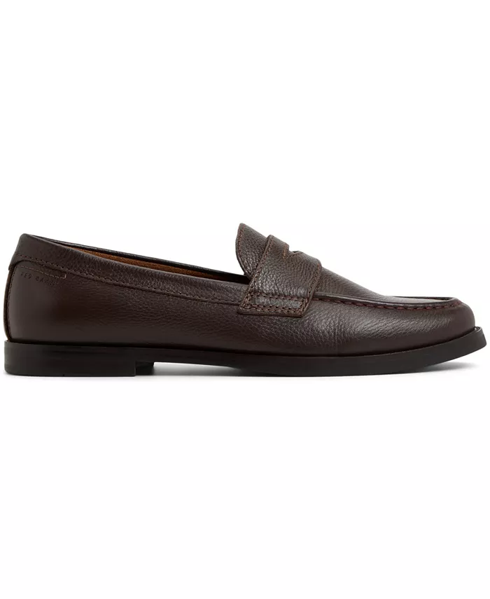 Мужские туфли-лоферы Parliament для официальных мероприятий Ted Baker, коричневый — фото 2