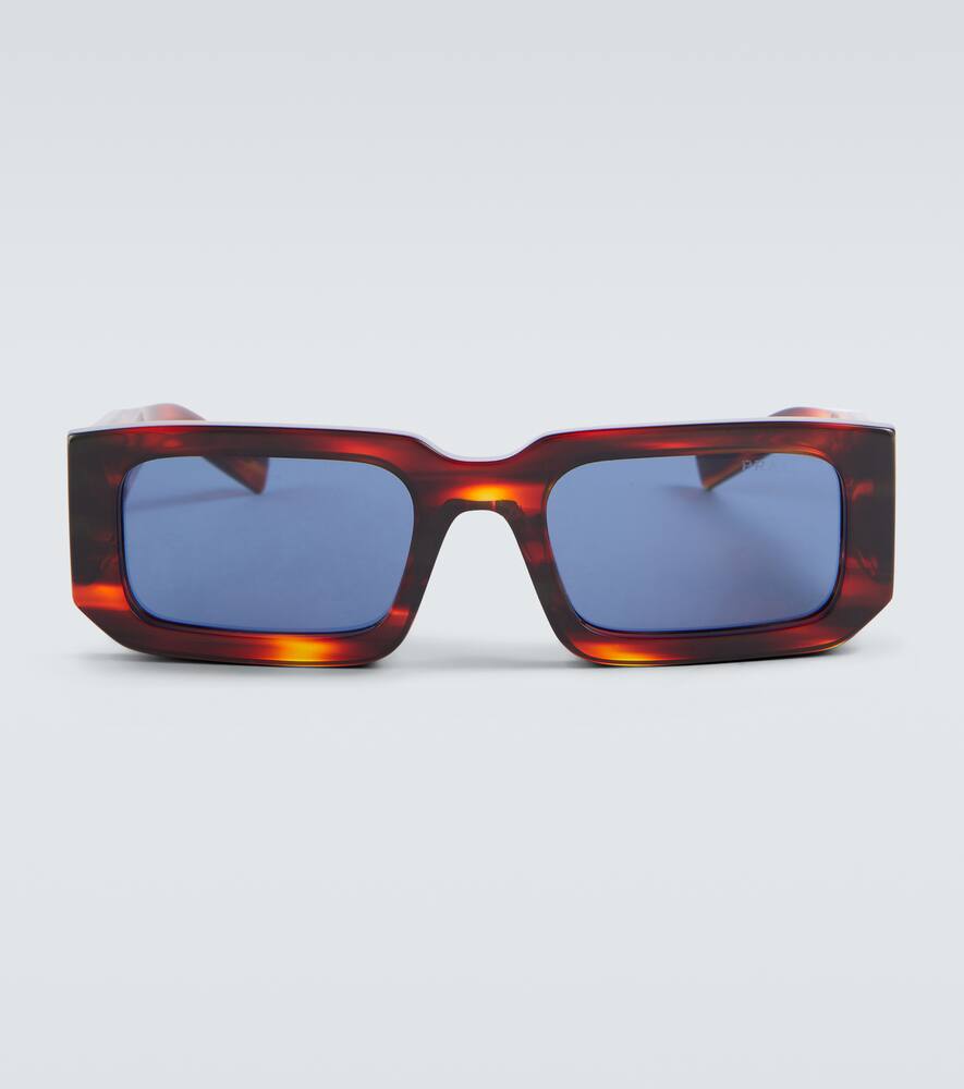 

Прямоугольные солнцезащитные очки Prada