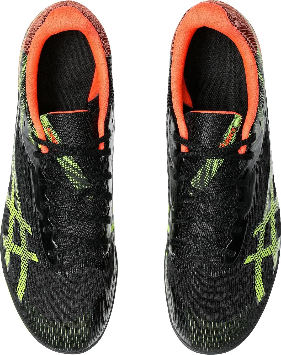 Кроссовки ASICS Herren Resurgence XCSneaker, Black Safety Yellow — фото 4