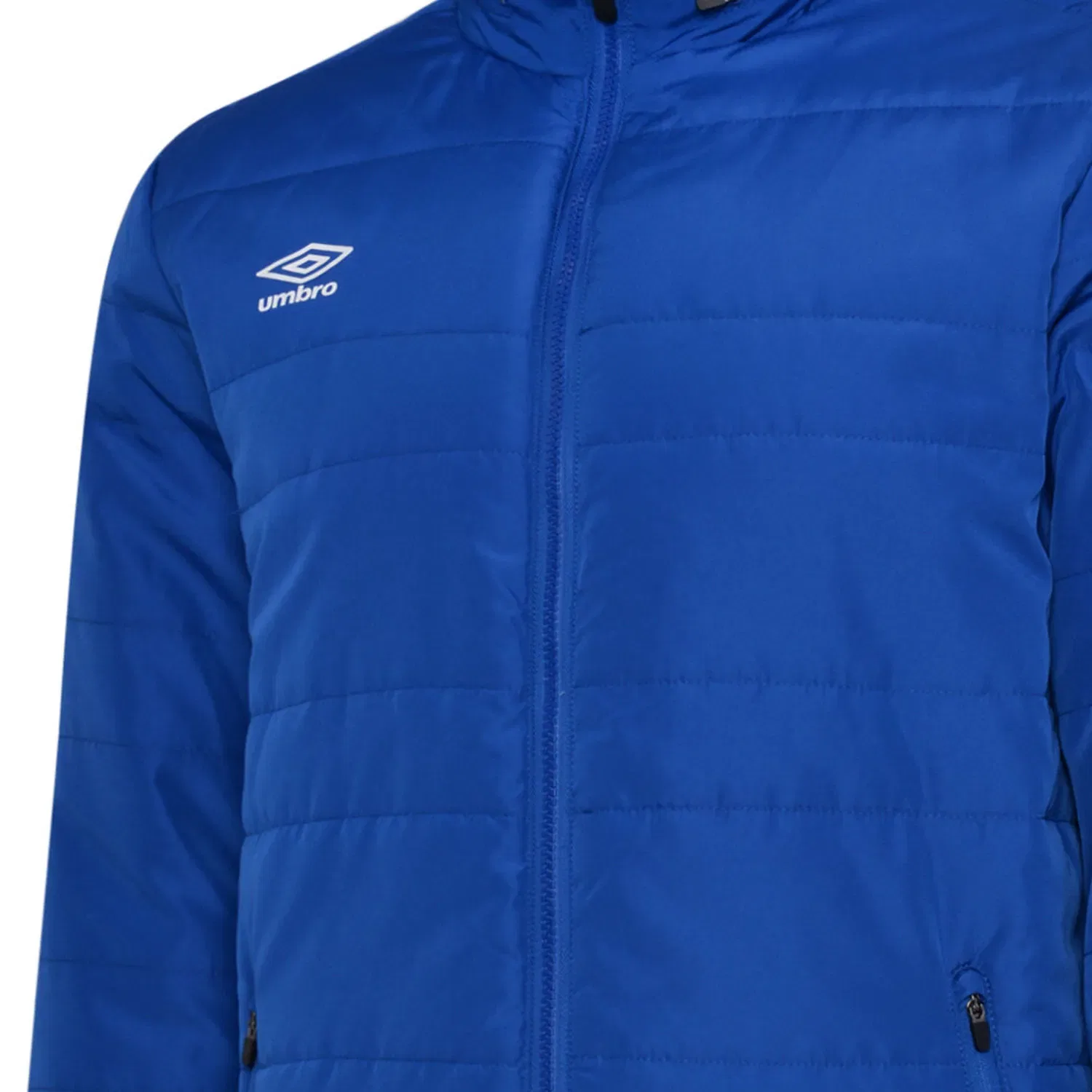 Детская куртка Umbro с капюшоном, синий — фото 3