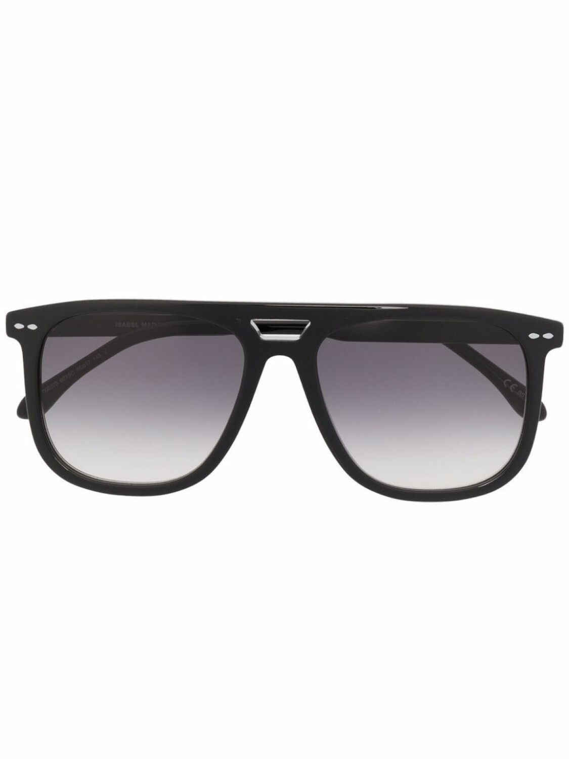 

Isabel Marant Eyewear солнцезащитные очки в квадратной оправе, черный