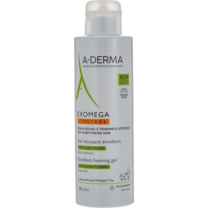 

Exomega Control Смягчающий пенящийся гель против царапин 500 мл, A-Derma