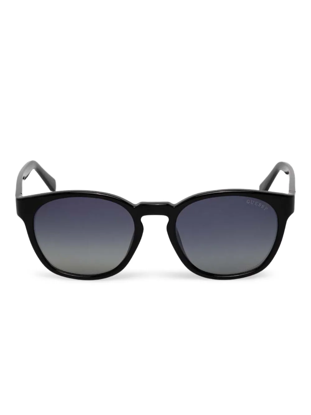 

Солнцезащитные очки в квадратной оправе Guess, черный