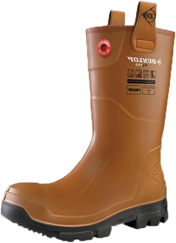 Ботинки Dunlop Purofort Professional D460933 Green without Steel Toe Cap