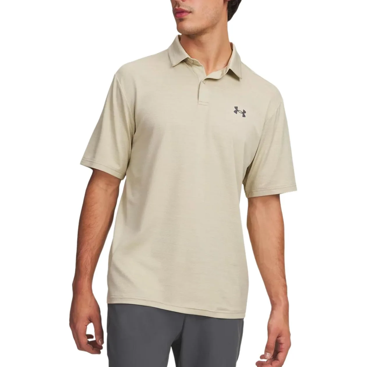 Мужская одежда для гольфа Matchplay Under Armour, хаки серый