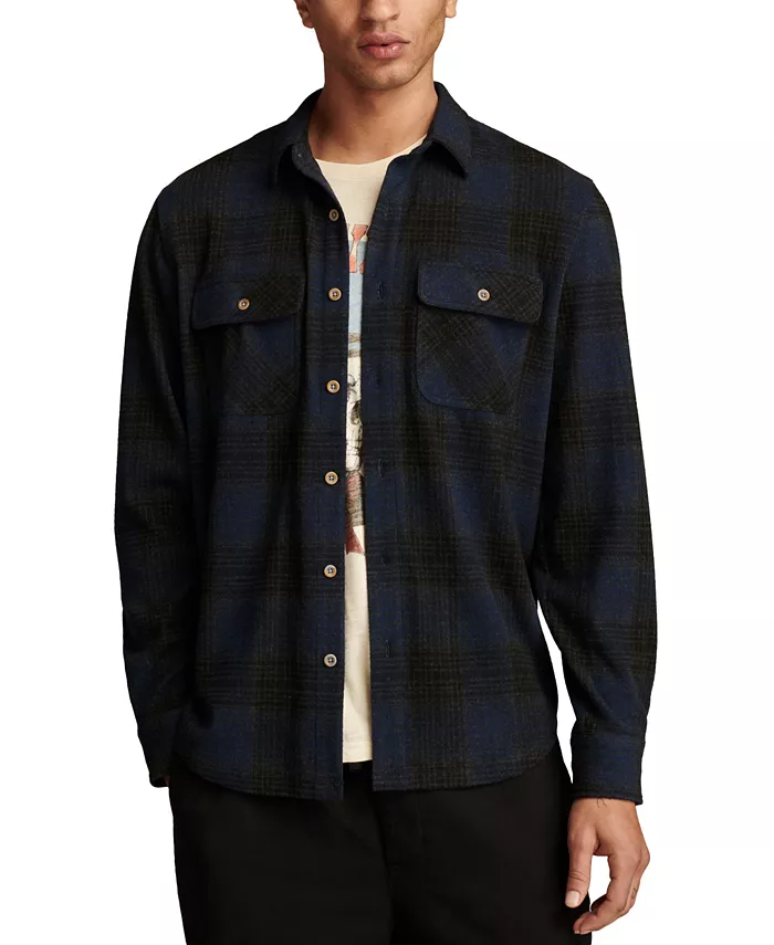 

Мужская рубашка из мягкого джерси Lucky Brand, мультиколор