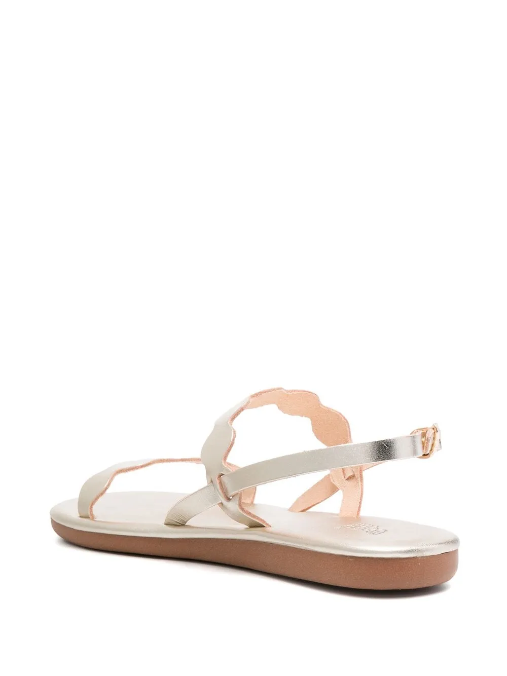 Сандалии с ремешком на пятке Ancient Greek Sandals, золотой — фото 3