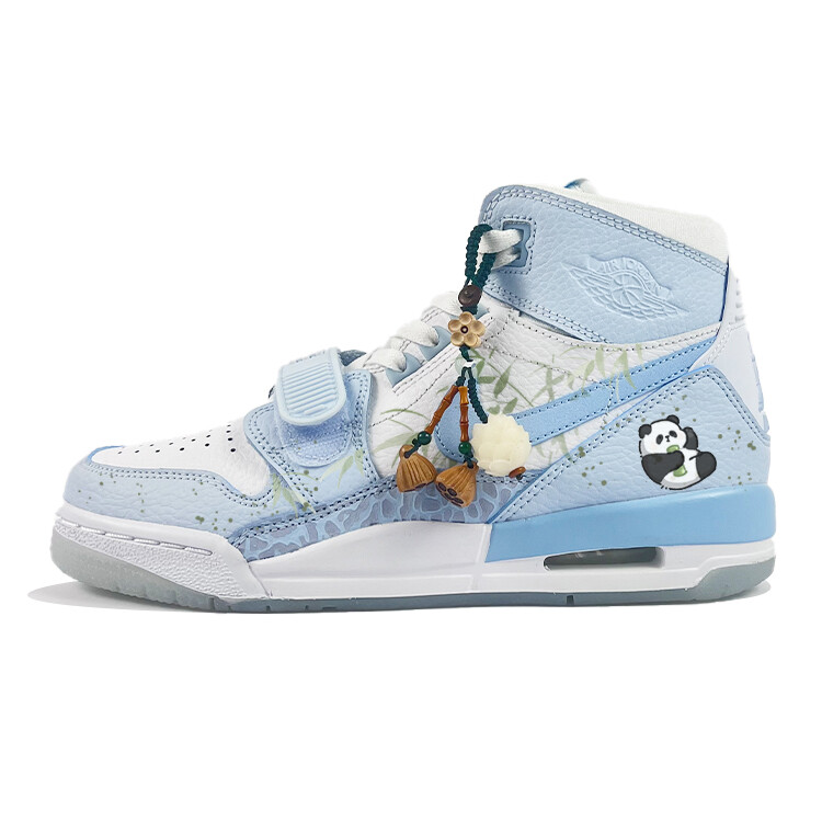 

Кроссовки Jordan Legacy 312 Vintage Basketball Shoes Women's High-top Blue, голубой, Синий, Кроссовки Jordan Legacy 312 Vintage Basketball Shoes Women's High-top Blue, голубой