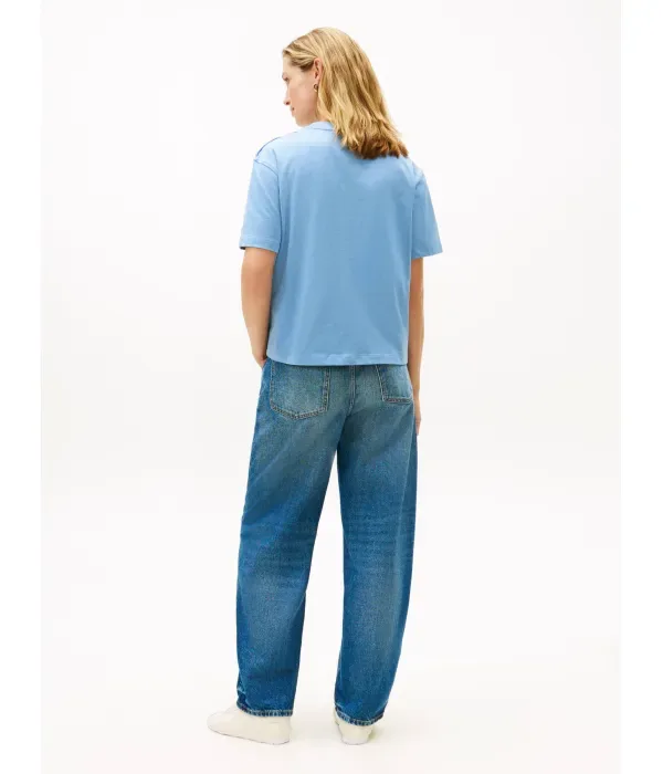 Футболка loose fit Tommy Hilfiger, синий — фото 3