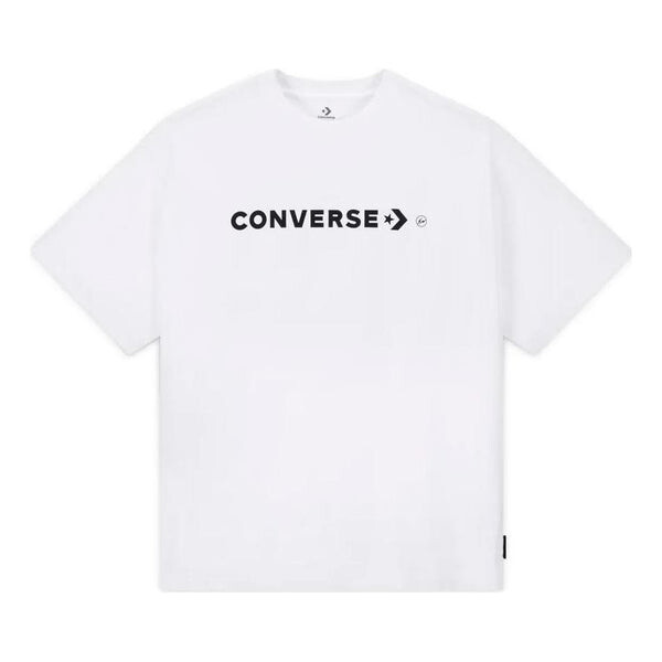 

Футболка x fragment frgmt logo t-shirt 'white' Converse, белый