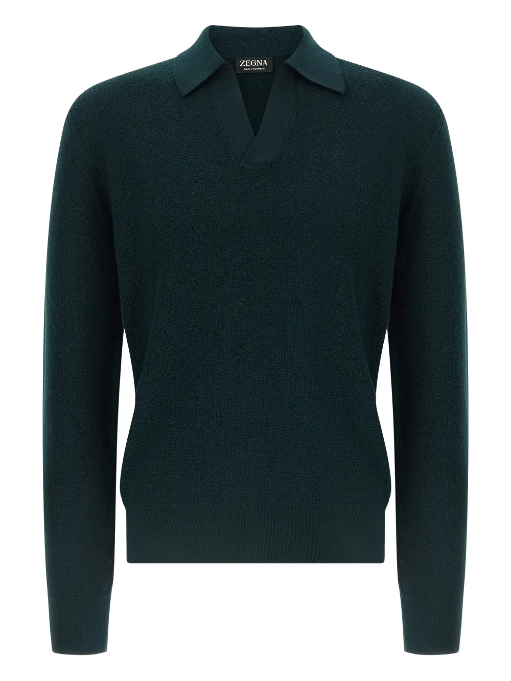 

Футболка с жаккардовым узором "оазис" Zegna, зеленый