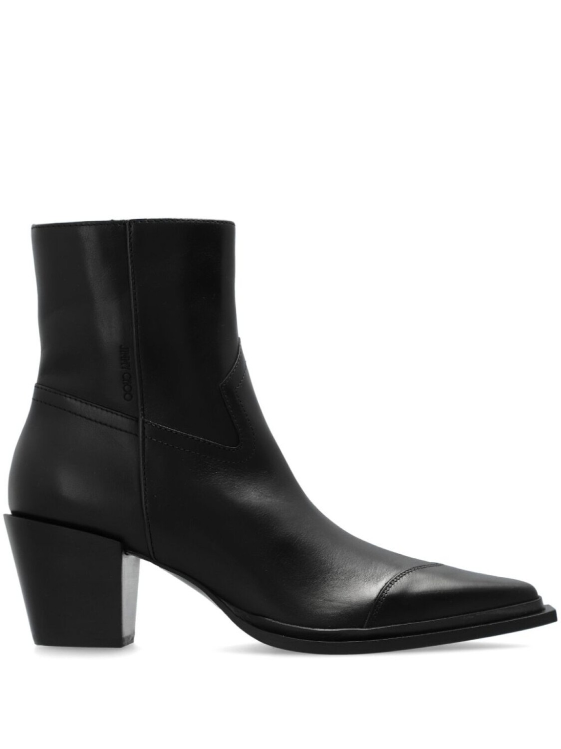 Jimmy Choo ботильоны Cece 60 мм с острым носком, черный