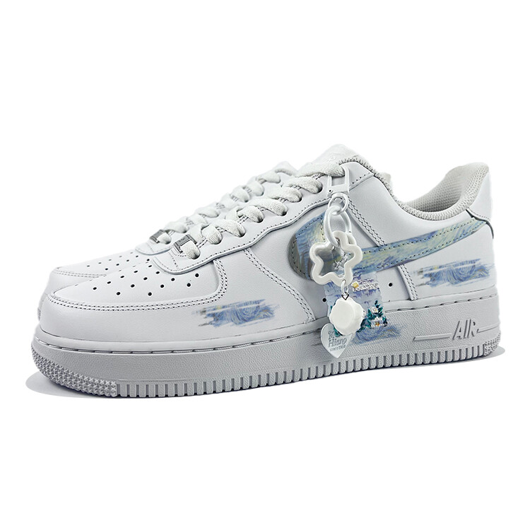 

Кроссовки Nike Air Force 1 Skateboard Shoes Women's Low-Top White, Белый, Кроссовки Nike Air Force 1 Skateboard Shoes Women's Low-Top White