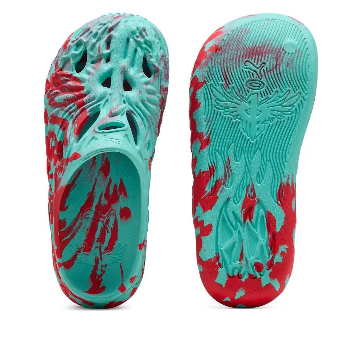 Шлепанцы PUMA MB.04 'Aquatic For All Time Red', синий — фото 3