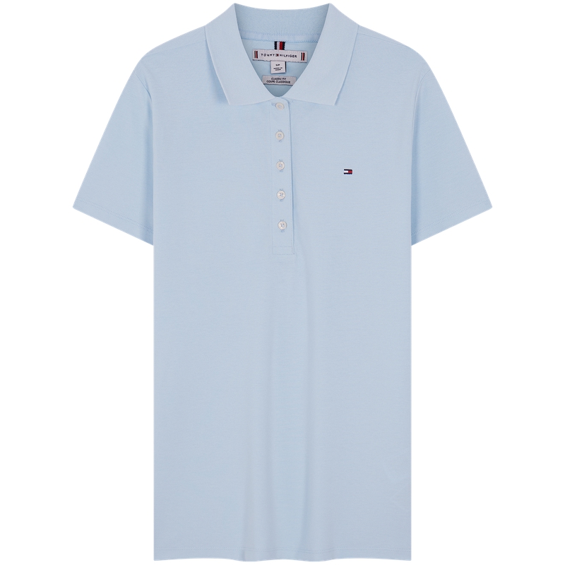 

Женская поло Tommy Hilfiger, синий