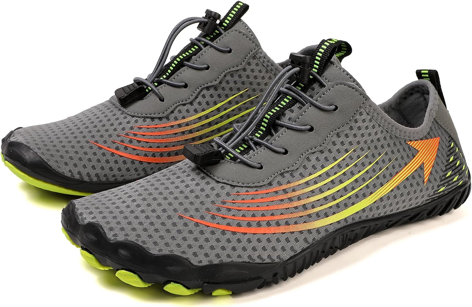 Кроссовки для ходьбы Hike Barefoot Shoes для женщин и мужчин, нескользящая Ayziemezm, серый — фото 3