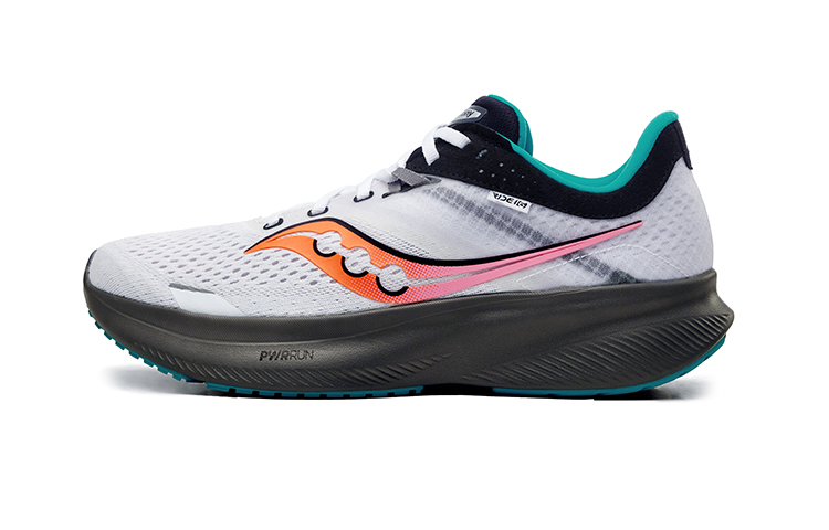 

Saucony Ride 16 'Белый Розовый Гравий', Белый Оранжевый