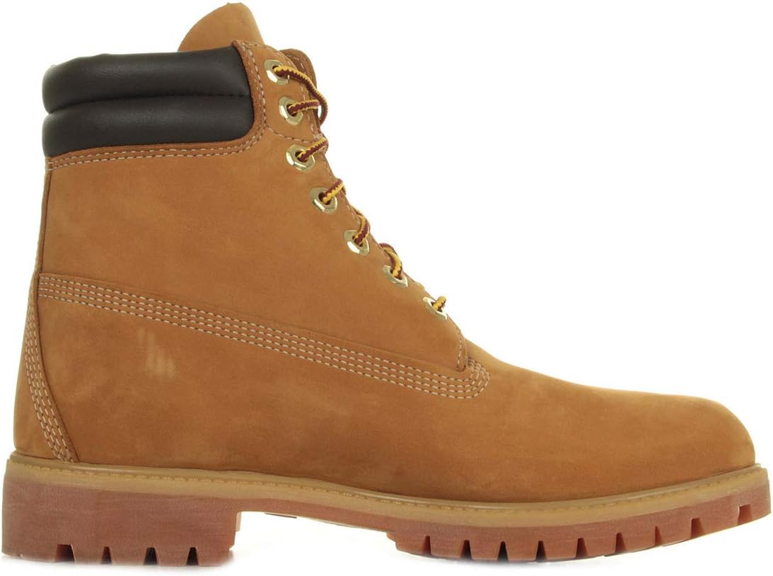 Timberland мужские ботинки 6 in Double Collar на щиколотку, Yellow — фото 4