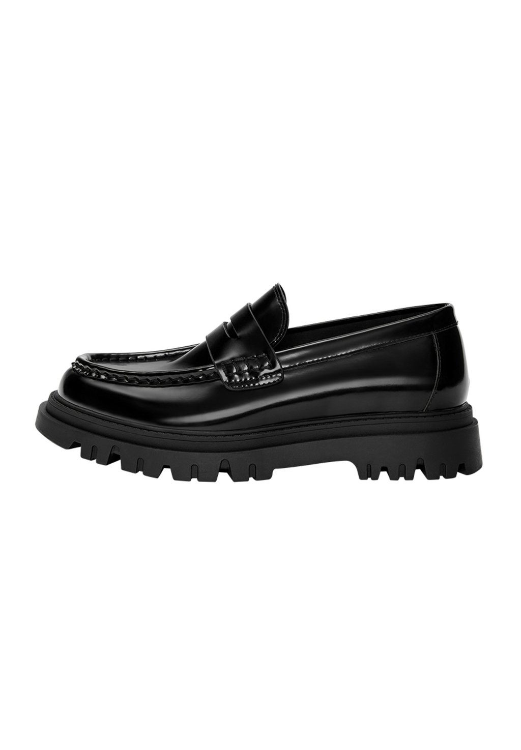 

Слипоны PULL&BEAR, черный