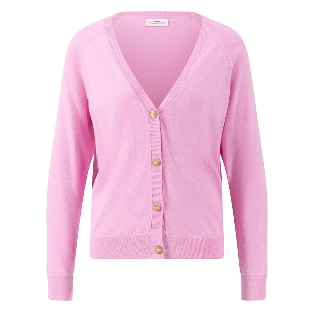 

Свитер Fynch Hatton 24037153 Cardigan, розовый