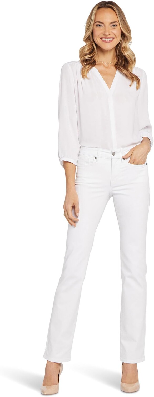 

Джинсы NYDJ Marilyn Straight, цвет Optic White