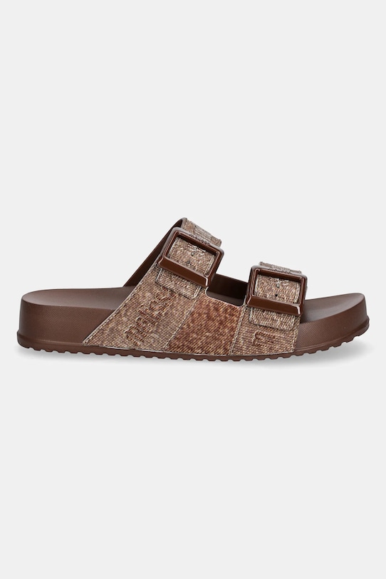 Шлепанцы COZY M LOVER SLIDE джимовые Melissa, коричневый — фото 2