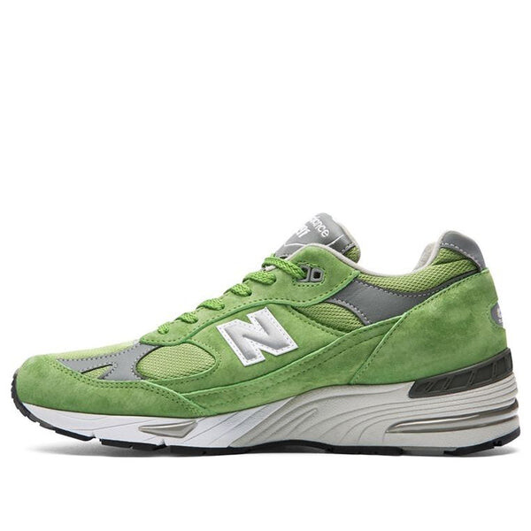 

Кроссовки 991 сделано в Англии New Balance, зеленый