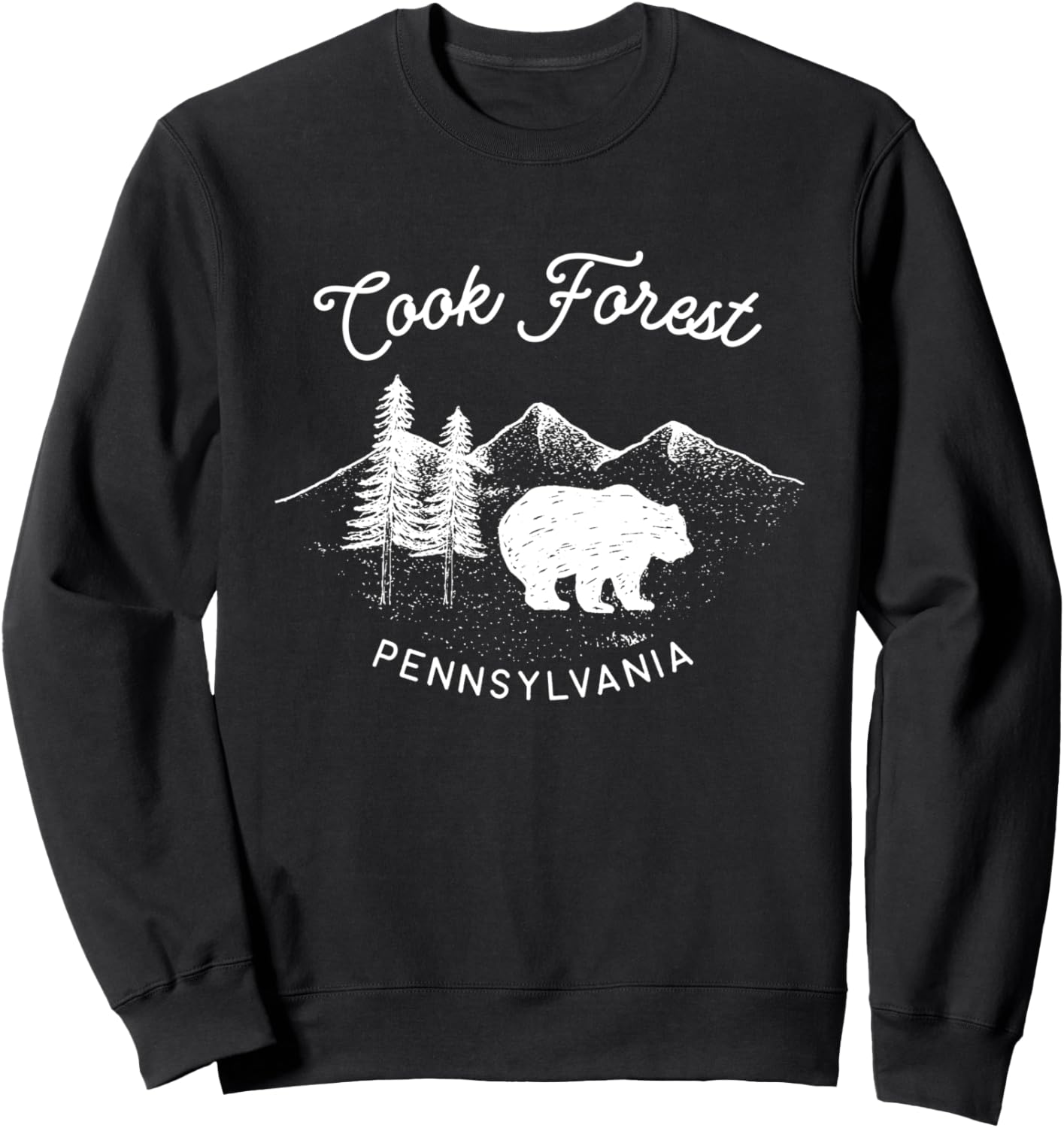 

Толстовка Кук Форест, Пенсильвания All Travel Gear, черный