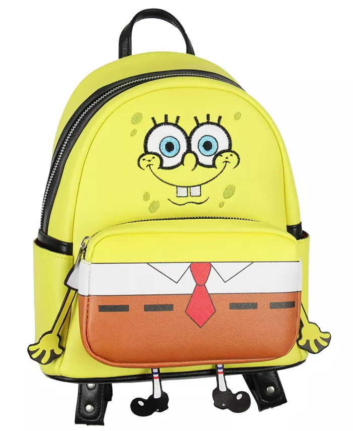 

Никелодеон Мини-рюкзак с ножками Body Hanging Legs SpongeBob SquarePants, желтый